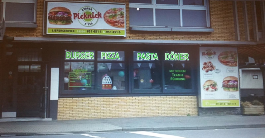 Döner Burger Pasta Pizza Laden in der Nähe